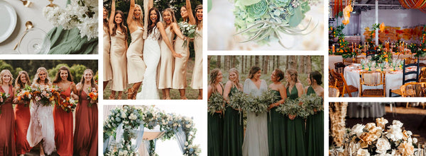 Four Dreamy Wedding Palettes to give you Inspo