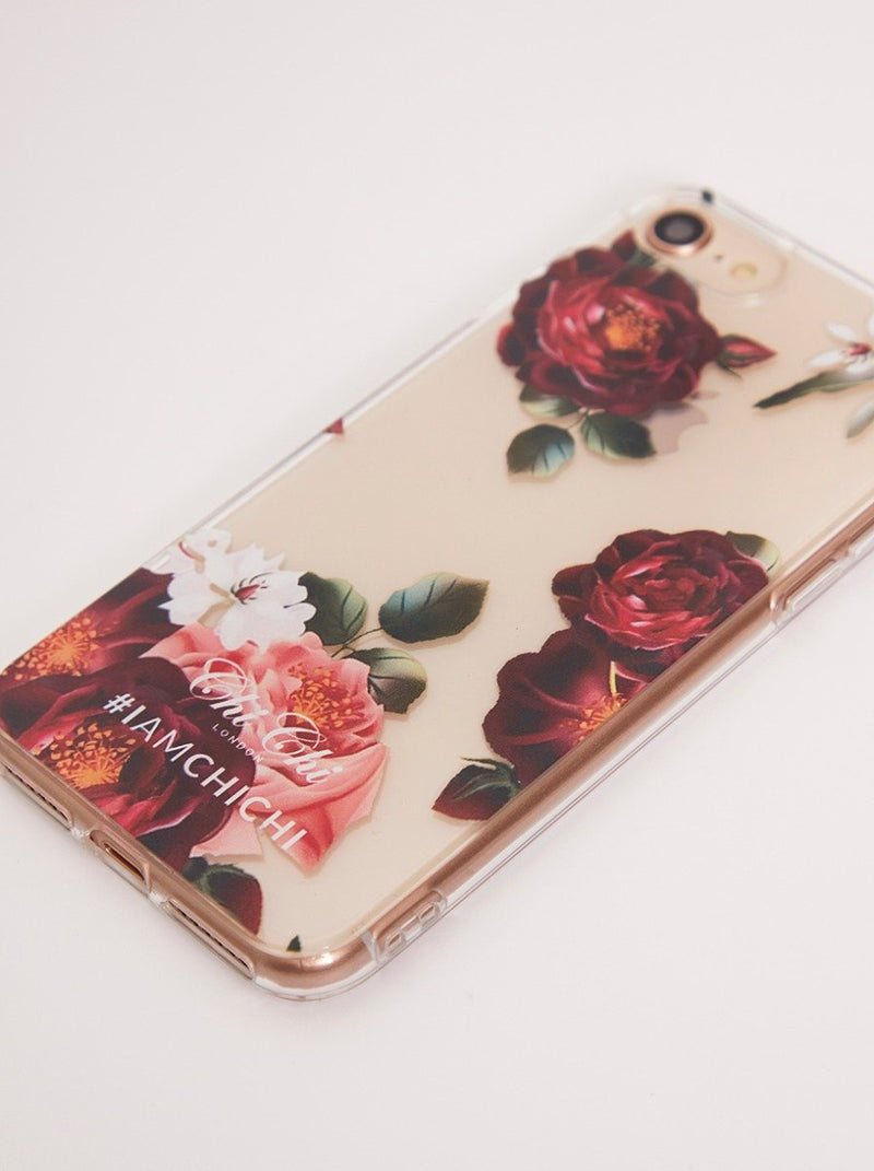 Floral Print Iphone Xs Case in Multi