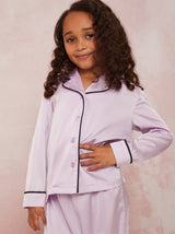 Girls Pyjama Set in Lilac