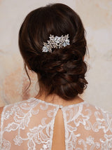 Diamante Bridal Hair Piece in Silver
