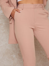 Tailored Trousers in Pink