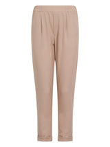 Tailored Crop Trousers in Pink